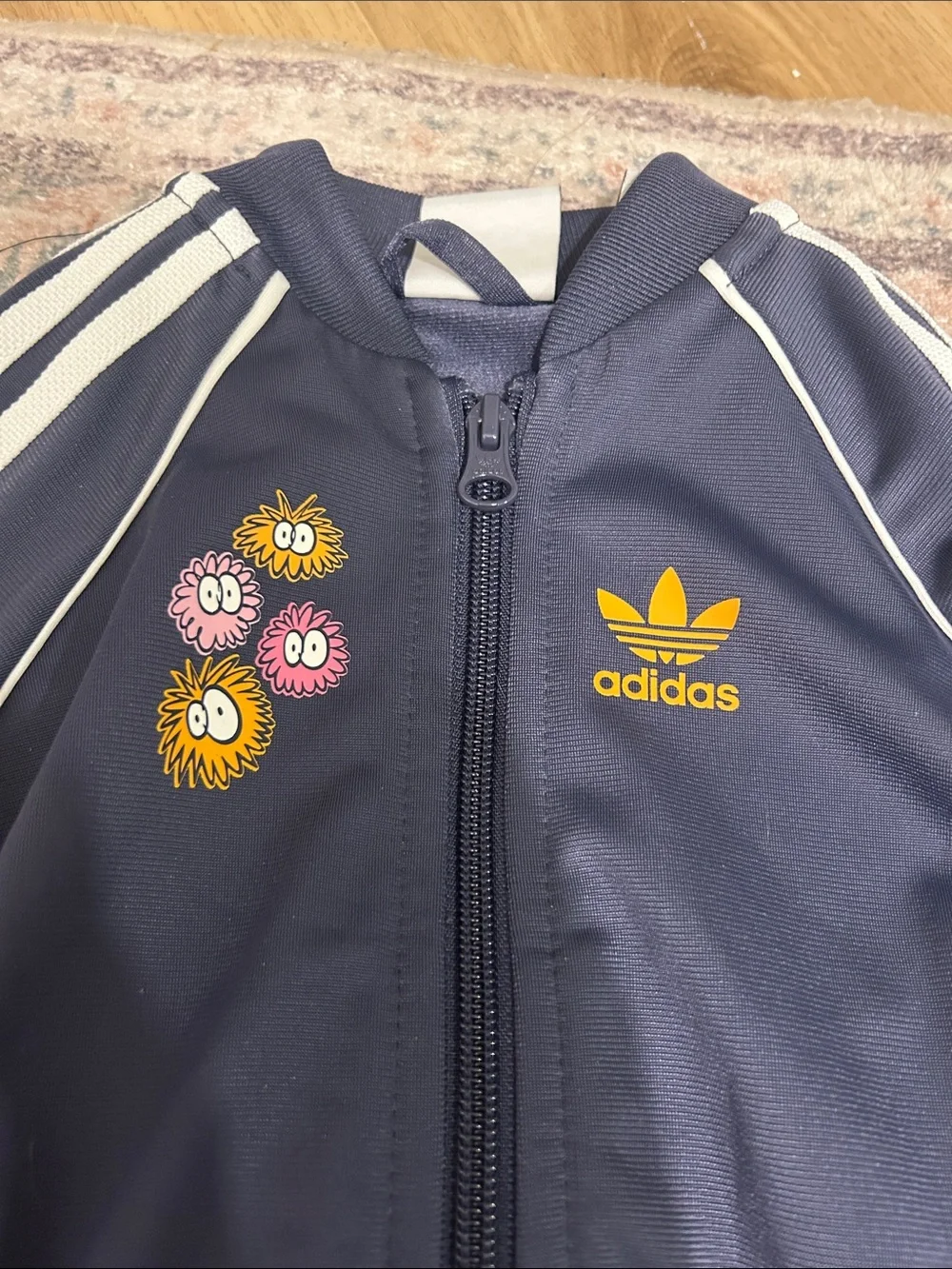 Adidas Original Kevin Lyon’s Kids Navy Track Jacket